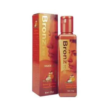 Bronz Tone Cocoa Butter & Honey Serum in 90ml bottle, featuring a sleek design and natural ingredients for skincare.