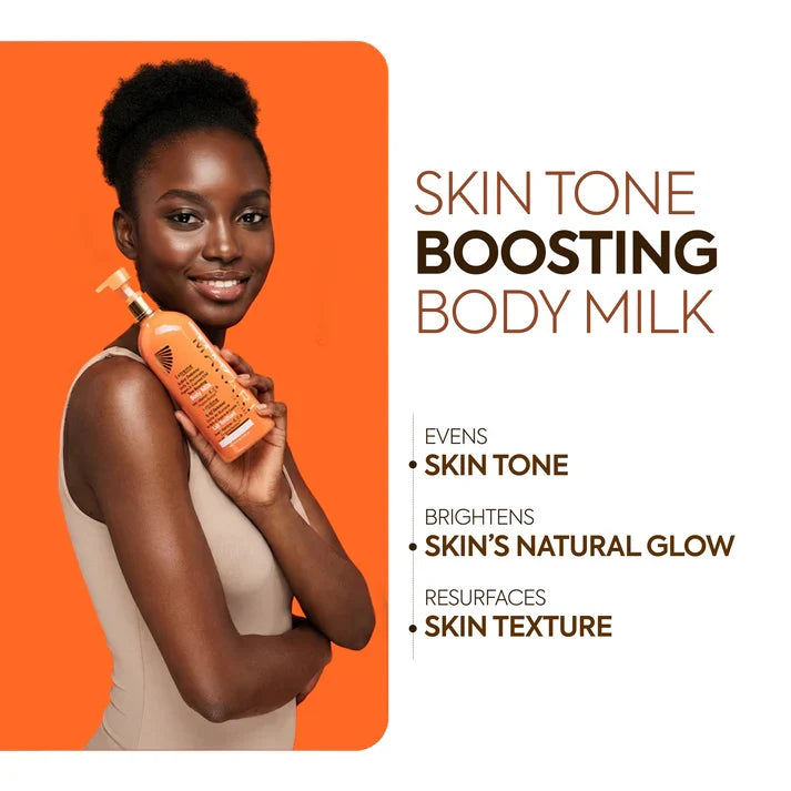 Makari Extreme Argan and Carrot Oil lotion bottle with label, showcasing the skincare product for nourishing skin.