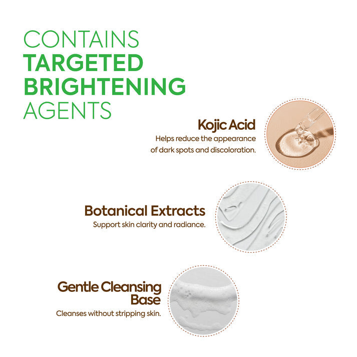 Makari Kojic Acid soap by Bazarora, showing a white soap bar with Kojic Acid ingredients for skin brightening.