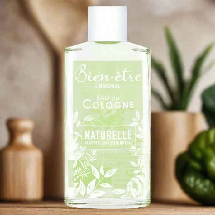 Bien Être L'Original Natural Eau de Cologne bottle, 250 ml, with elegant packaging and fresh, floral scent.
