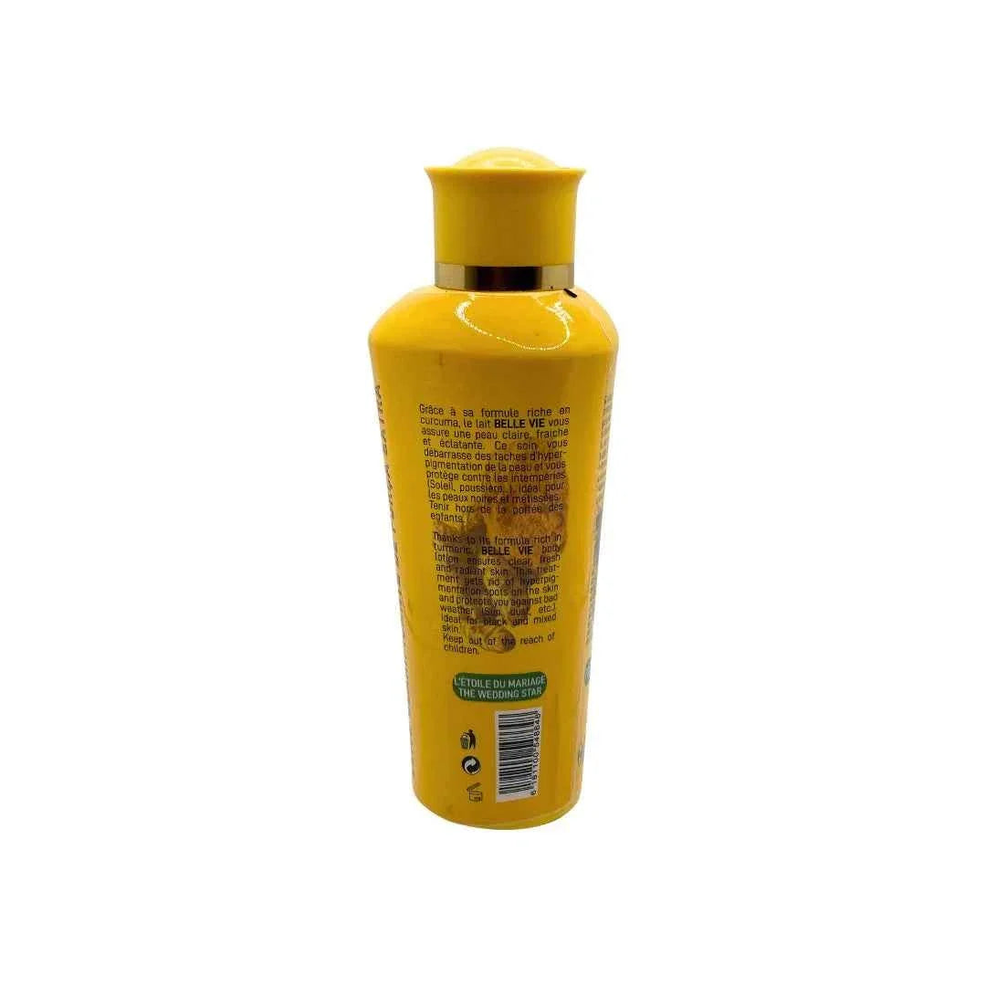 BelleVie Nourishing Body Milk in 475ml bottle, showing the product packaging with a soft, moisturizing formula for skin care