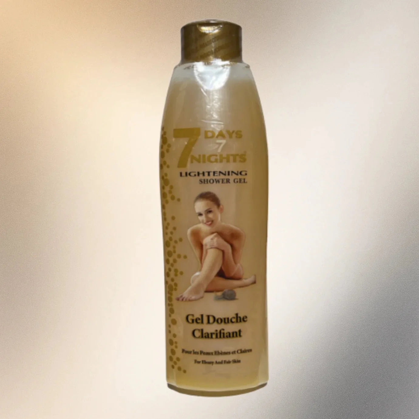 7 Days 7 Nights Shower Gel 700ml bottle with sleek design and label, ideal for daily use and refreshing bath routines.