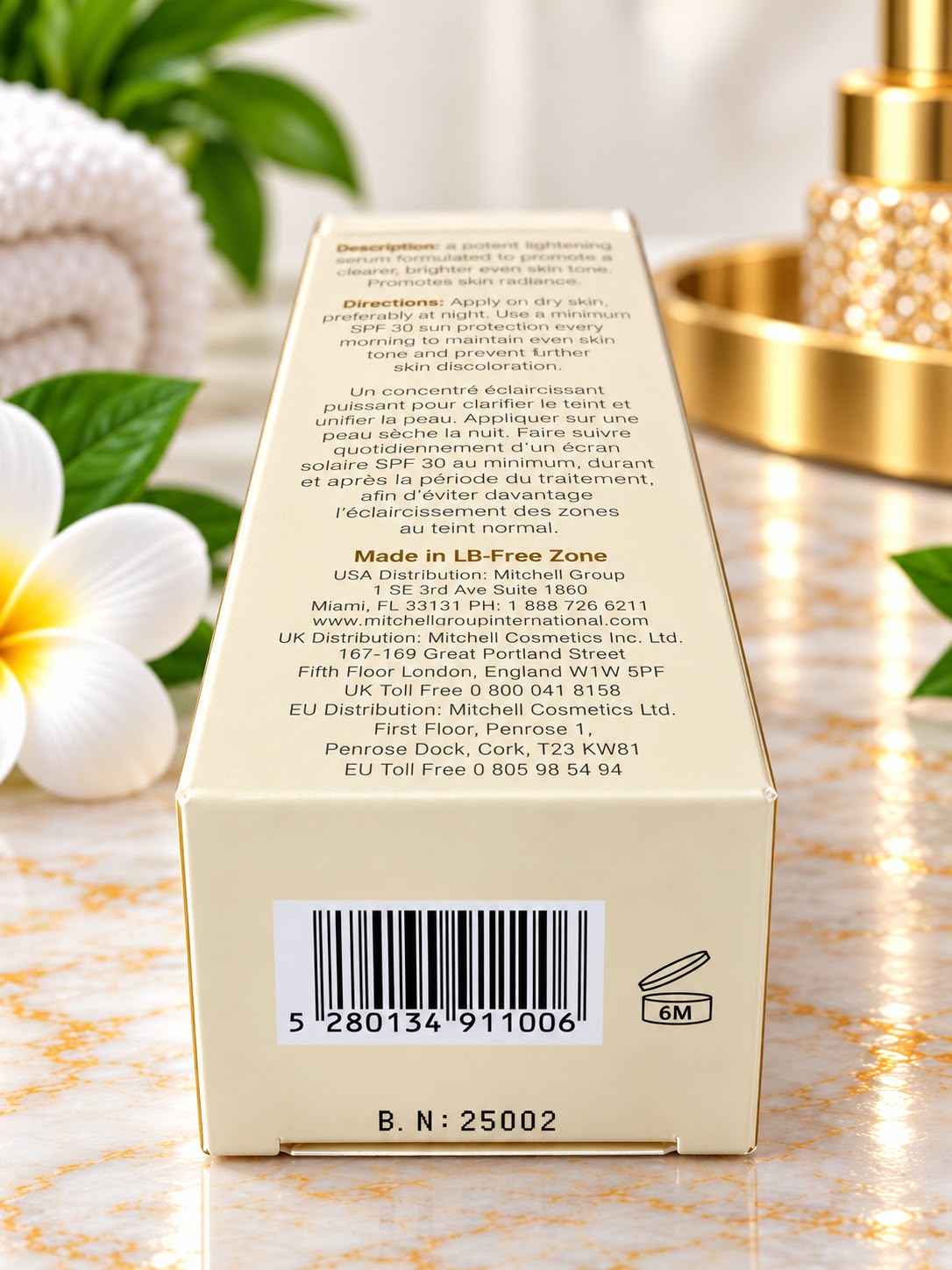 Lighten Up Gold Serum – 1 oz / 30ml