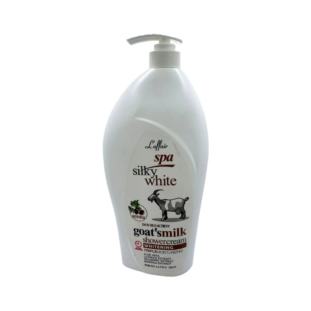 Laffair Spa Silky White Moringa Goat Milk 1200ml
