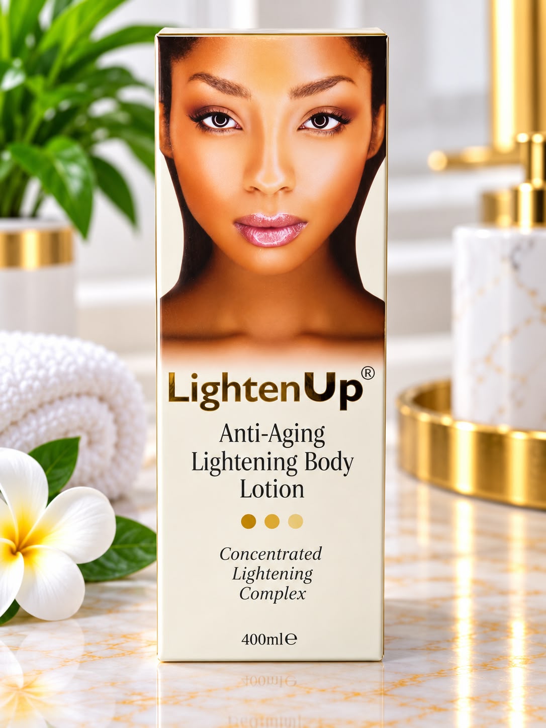 Lighten UP Gold Body Lotion – 400ml