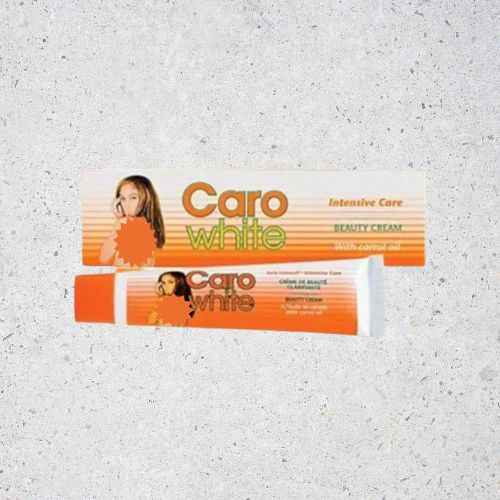 Caro White Beauty Cream 30ml, a nourishing daily face cream with a smooth, white cream texture in a jar.