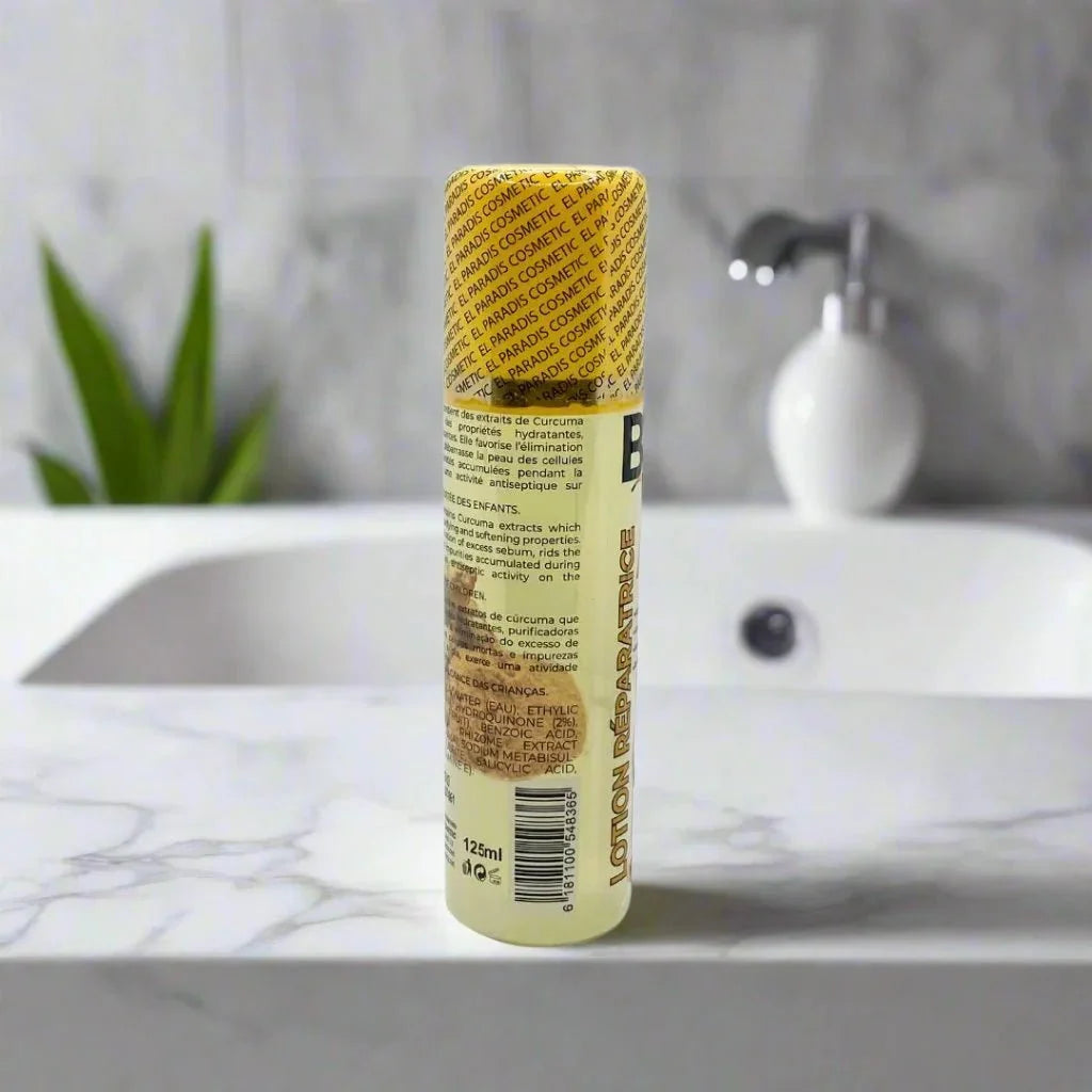 BelleVie Nourishing Face and Body Lotion in a 125ml bottle, showing the creamy, hydrating lotion for skin nourishment.