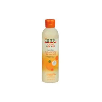 Cantu Care for Kids Tear-Free Nourishing Shampoo 8oz bottle with gentle formula for children's hair and scalp.