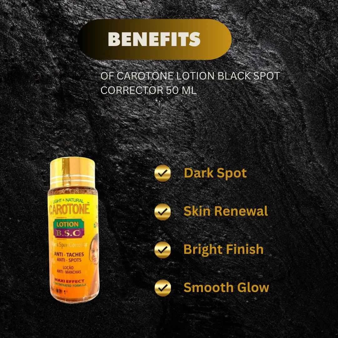 Carotone Even Tone Body Lotion with Carrot Oil 50ml - Bazarora
