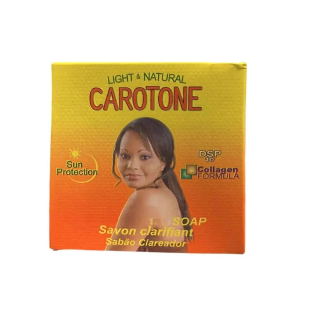 Carotone Soap with B-Carotene & Collagen 110g - Bazarora