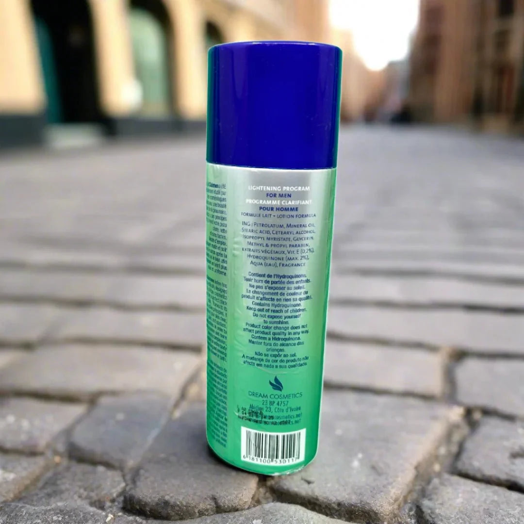 Clair Men Body Lotion 500ml bottle, lightweight moisturizing lotion for men, with smooth, hydrating formula visible in the image.