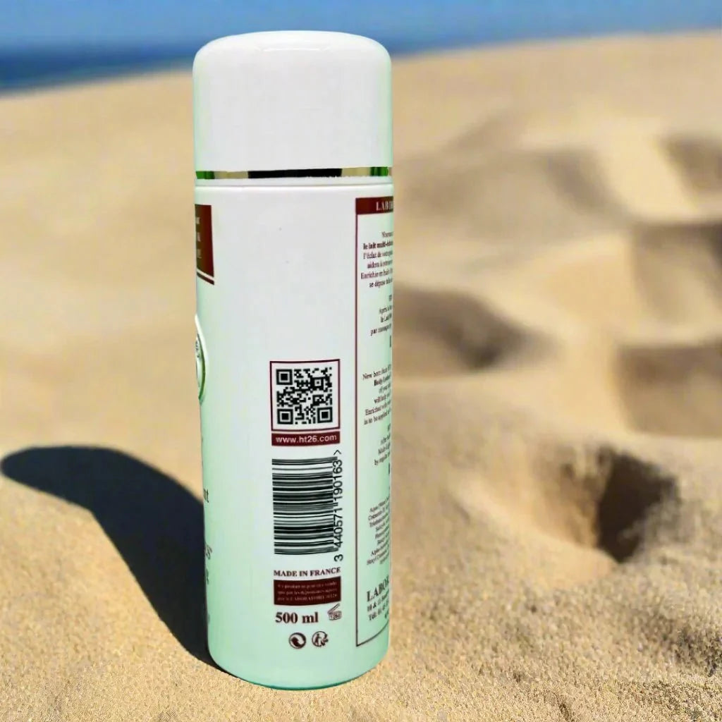 HT26 Multi-Action Body Lotion in 500ml bottle, showing the sleek packaging and label.