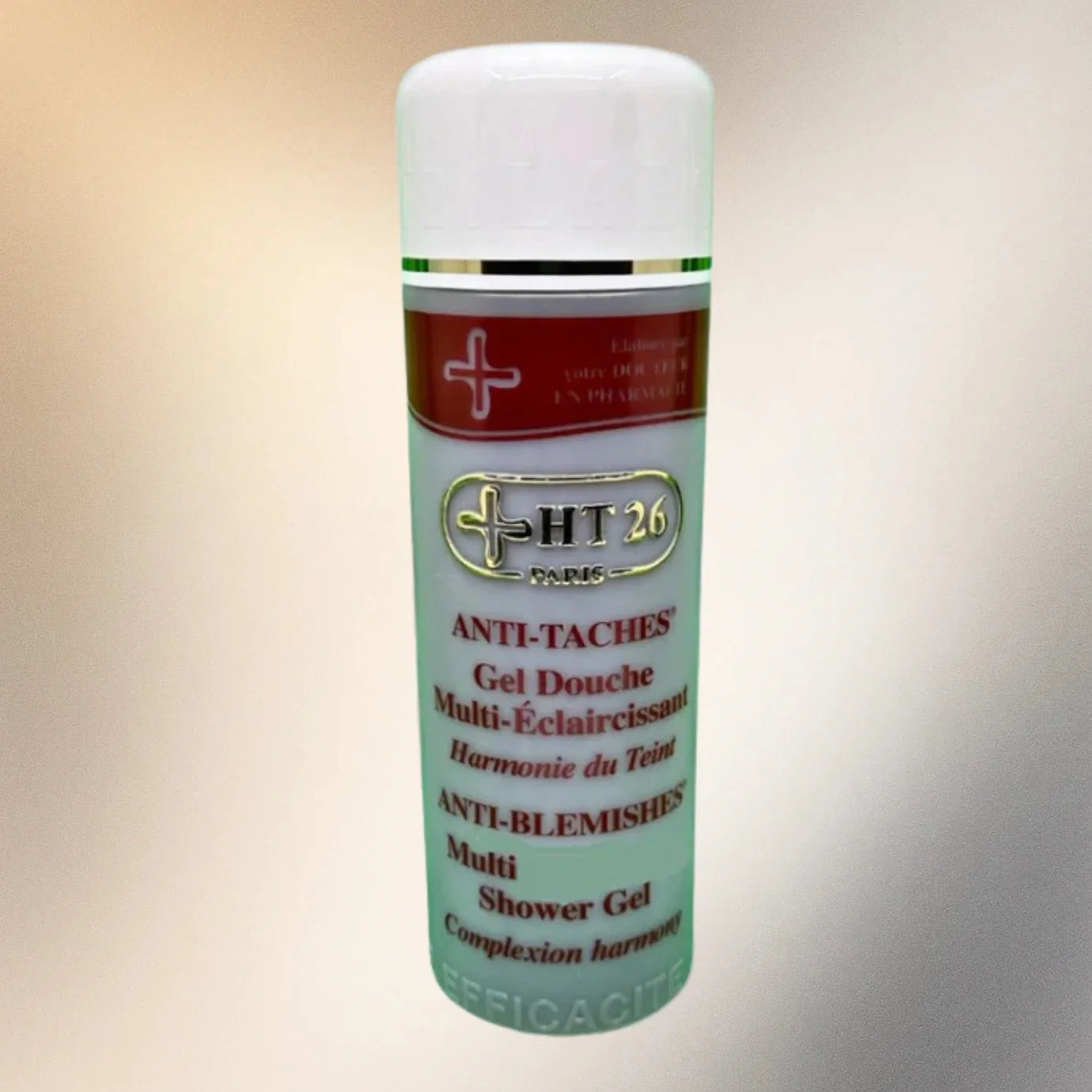 HT26 Multi Clarifying Shower Gel in 1000ml bottle, featuring a clear, refreshing formula for deep cleansing and skin revitalization.