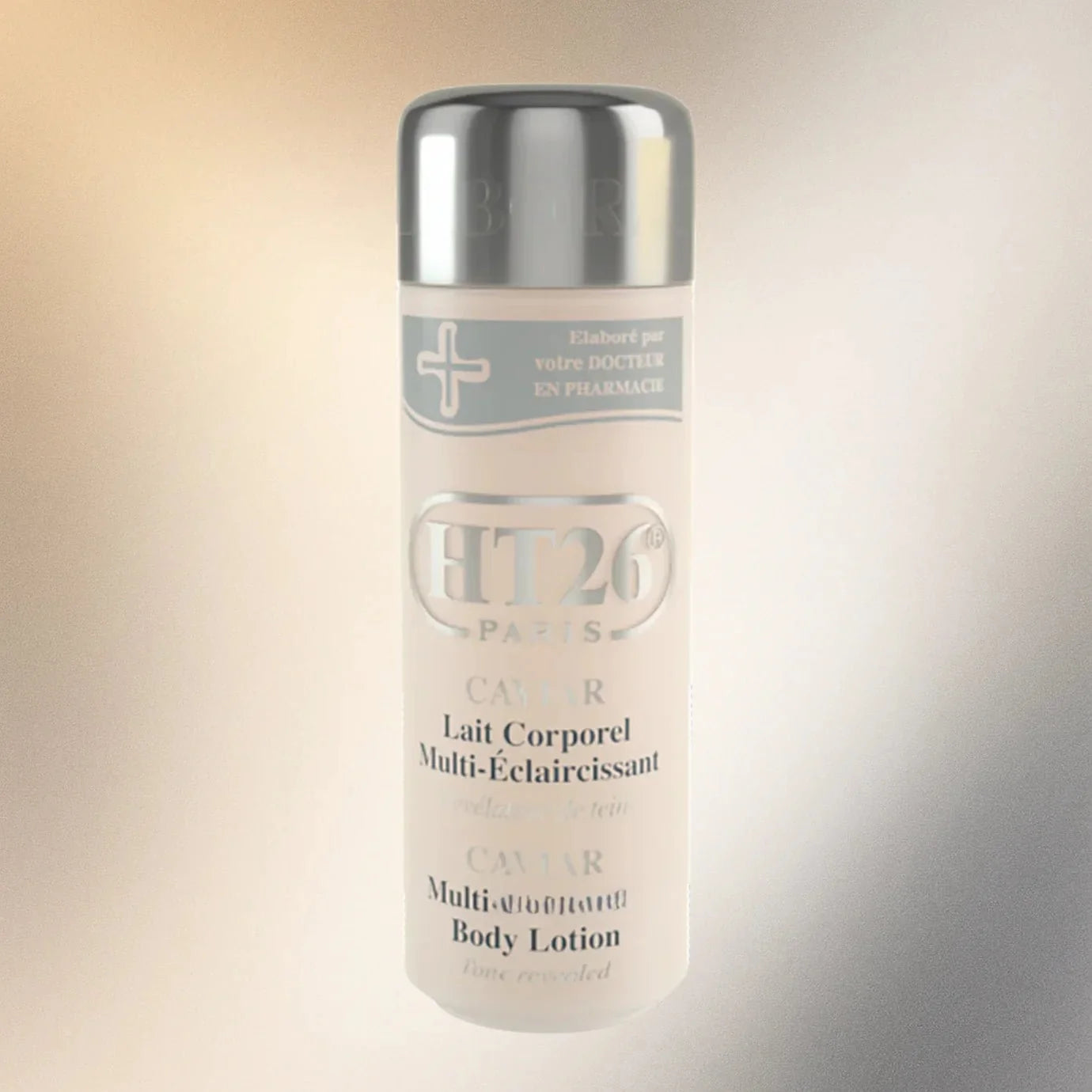 HT26 Paris Caviar Body Lotion in 16.05 oz bottle, smooth and nourishing moisturizer with caviar extract for radiant skin