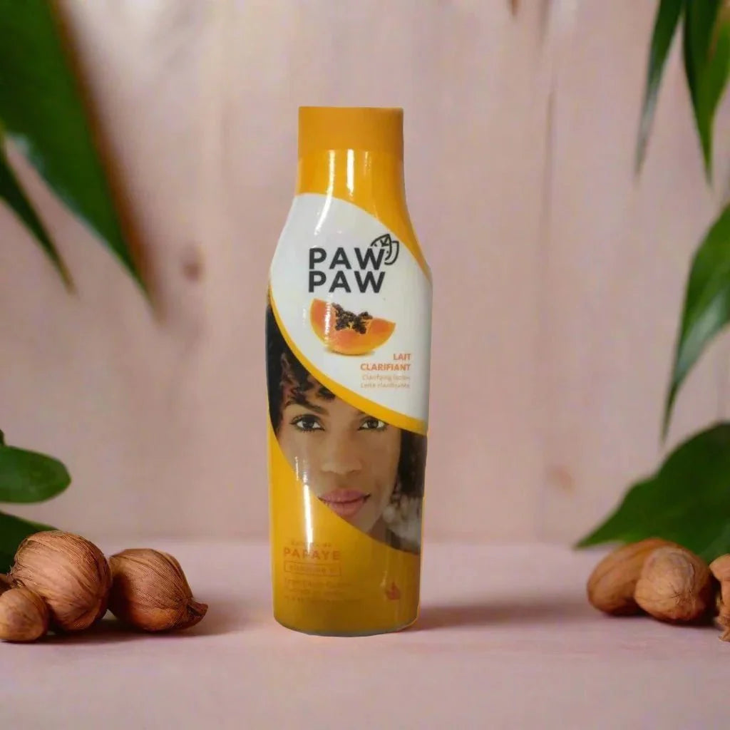 Paw Paw Lotion 500ml bottle with smooth, hydrating body lotion, featuring natural pawpaw extract for daily skin smoothing.