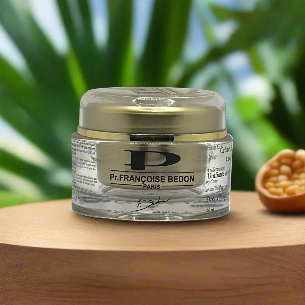Pr. Francoise Bedon Caviar Luxury Cream 50ml jar showing the elegant packaging and luxurious design of the skincare product.