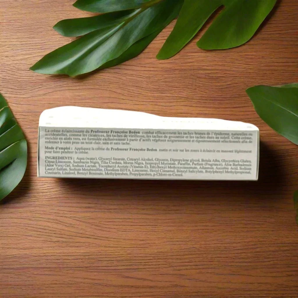 Pr. Francoise Bedon Energie Cream with Aloe Vera in 50ml jar, showcasing the skincare product with fresh aloe vera leaves.