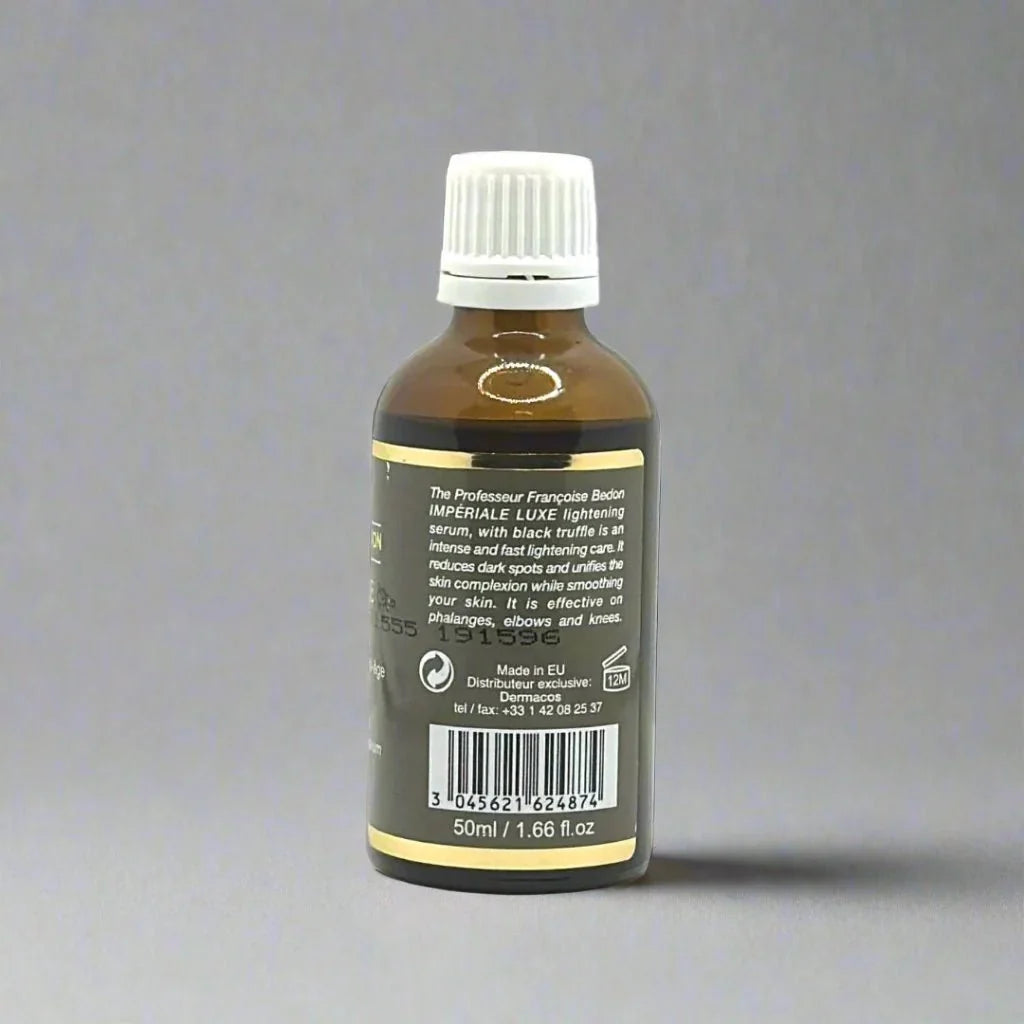 Pr. Francoise Bedon Imperialle Serum 50ml bottle, featuring elegant packaging and the luxurious skincare product.