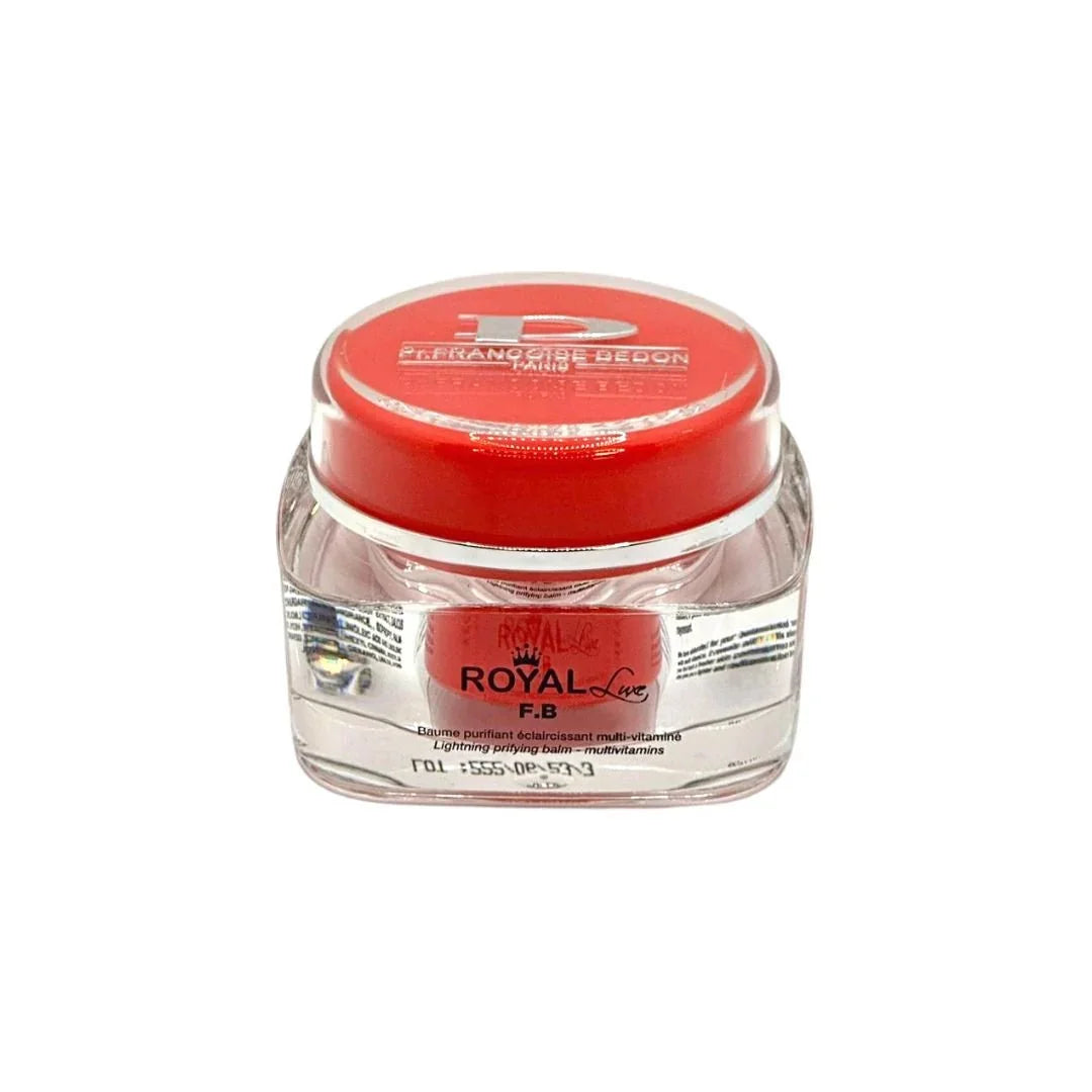 Pr. Francoise Bedon Paris Multi-Vitamin Purifying Balm in a 1.75 fl oz jar, featuring a smooth, creamy texture for skincare.