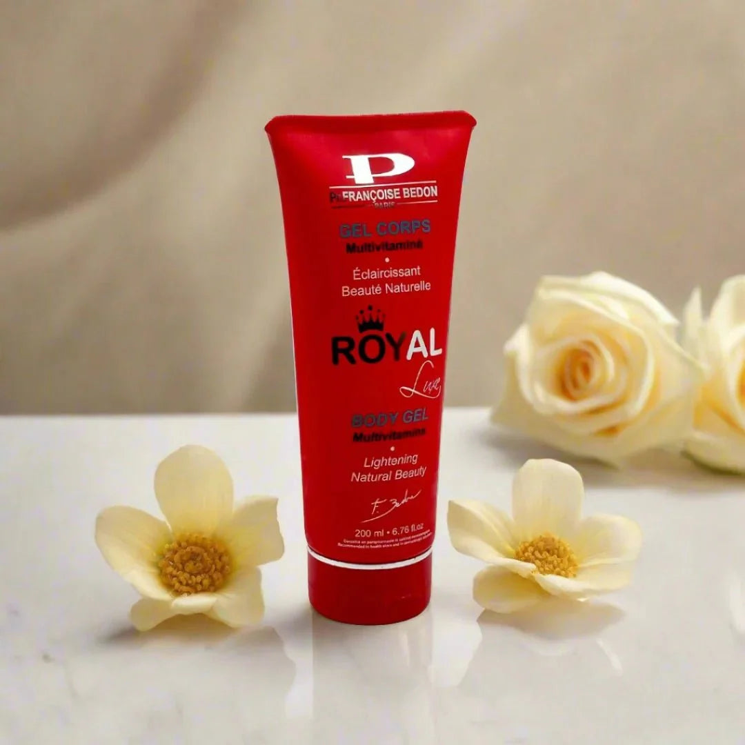 Pr. Francoise Bedon Royal Luxe Body Gel 200ml, smooth gel with luxurious texture for nourishing skin.
