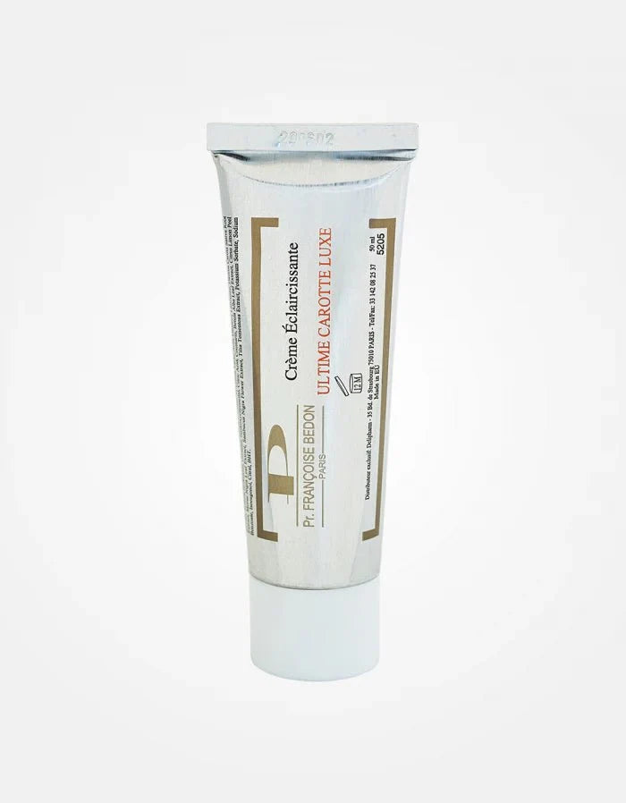 Pr. Francoise Bedon Ultime Carotte Luxe Tube Cream in 50ml tube, designed for nourishing and revitalizing skin.