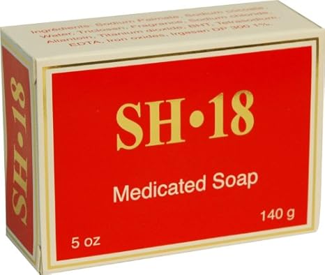 SH-18 Cleansing Bar Soap 5 oz, 140 g, natural cleansing bar with gentle formula for clean, refreshed skin.