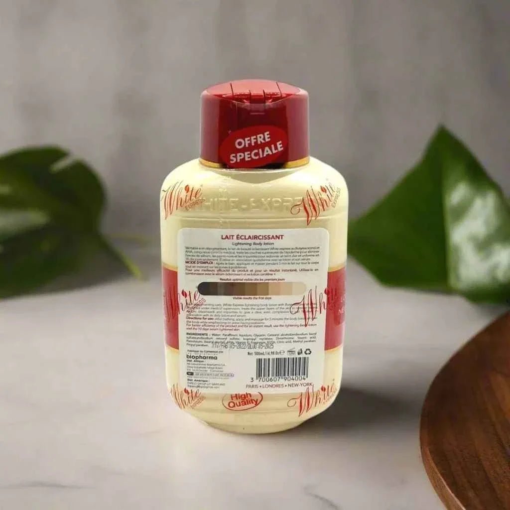 White Express Extra Body Lotion with Plant Extracts 16.9 oz - Bazarora