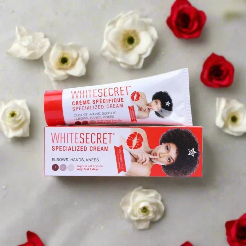 White Secret Specialized Tube Cream 70g in a white tube, designed for targeted skincare application.